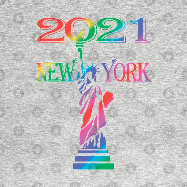 New York 2021. STATUE OF LIBERTY by Abrek Art